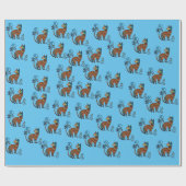 Elegant katteninpakpapier cadeaupapier (Vlak)