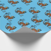 Elegant katteninpakpapier cadeaupapier (Hoek)