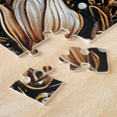 Elegant kattenportret legpuzzel (Zijkant)