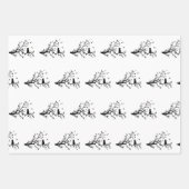 Elegant kattenverpakkingspapier inpakpapier vel (Voorkant 3)