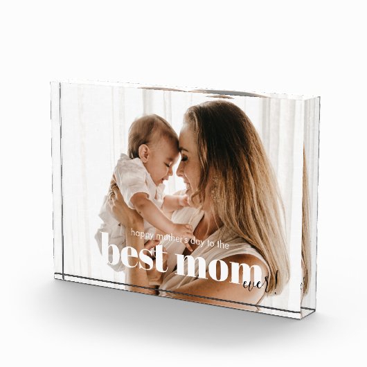 Elegant Keepomwille Best Mam Ever Photo Block Fotoblokken (Rechts)