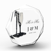 Elegant Keepsake Newlyweds Gift Bride Groom  Fotoblokken (Links)