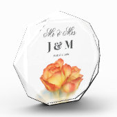 Elegant Keepsake Newlyweds Gift Bride Groom Fotoblokken (Links)