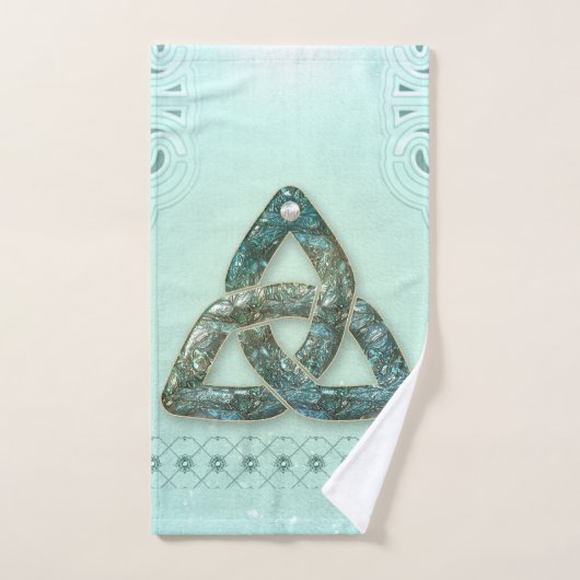 Elegant keltic knot bad handdoek (Handdoek)