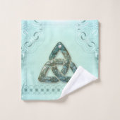 Elegant keltic knot bad handdoek (Wasdoekje)