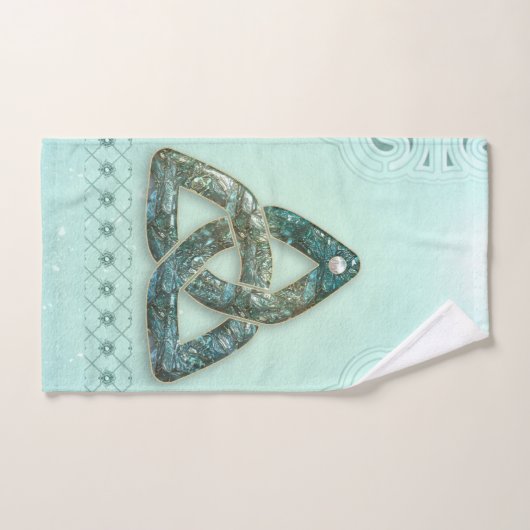 Elegant keltic knot bad handdoek (Handdoek)