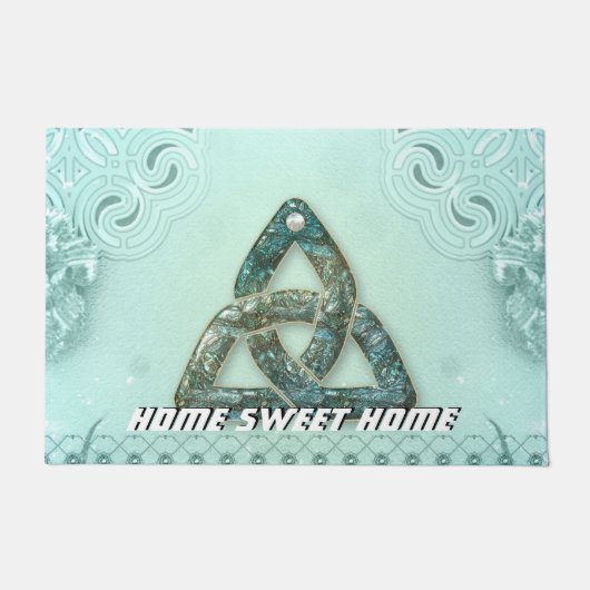 Elegant keltic knot deurmat (Voorkant)