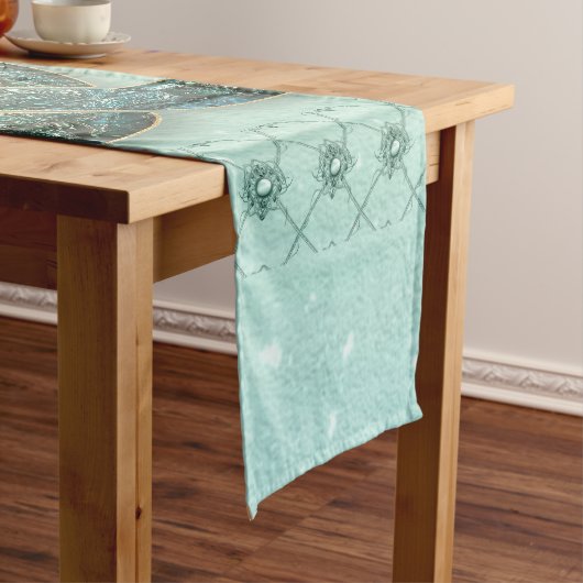 Elegant keltic knot korte tafelloper (Voorbeeld)