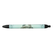 Elegant keltic knot zwarte inkt pen (Voorkant)