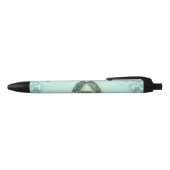Elegant keltic knot zwarte inkt pen (Bovenkant)