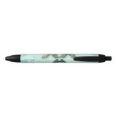 Elegant keltic knot zwarte inkt pen (Achterkant)
