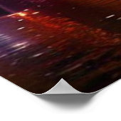 Elegant Kerala natuurlijk landschap van kokospalme Poster (Hoek)