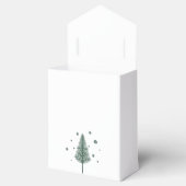 Elegant kerst bedankdoosjes (Geopend)