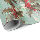 Elegant kerst cadeaupapier (Rol Hoek)