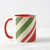 Elegant Kerst Candy Cane Mok (Links)
