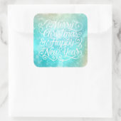 Elegant Kerst en Nieuwjaar | Sticker Seal (Tas)