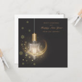 Elegant kerst kaart (Voorkant / Achterkant in situ)