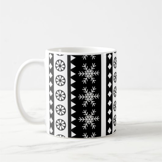 Elegant kerst koffiemok (Links)