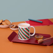 Elegant kerst koffiemok