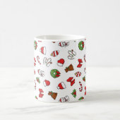 Elegant kerst koffiemok (Center)