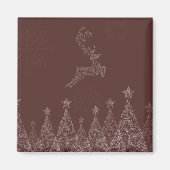 Elegant kerst magneet (Voorkant)