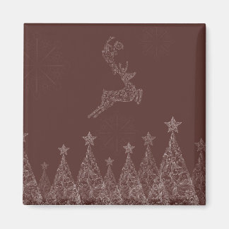 Elegant kerst magneet