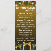 Elegant kerst menu (Voorkant)