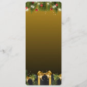 Elegant kerst menu (Achterkant)