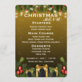 Elegant kerst menu (Voorkant)