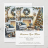 Elegant Kerst Open Huis   Kaart (Voorkant / Achterkant)