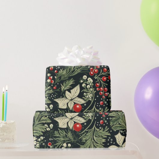  Elegant Kerst Patroon Inpakpapier (Feestgeschenken)