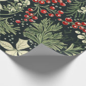  Elegant Kerst Patroon Inpakpapier (Hoek)