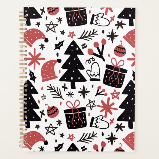 Elegant kerst planner (Voorkant)