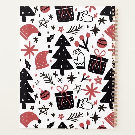 Elegant kerst planner (Achterkant)