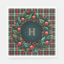 Elegant Kerst Rood en Groen Plaid