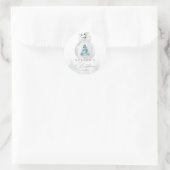 Elegant Kerst sticker Envelope Seal (Tas)