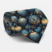 Elegant kerst Stropdas (Opgerold)