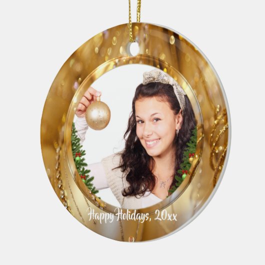 Elegant kerstbal Ball Ornament (Links)