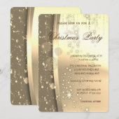 Elegant kerstballen, kerstfeest kaart (Voorkant / Achterkant)