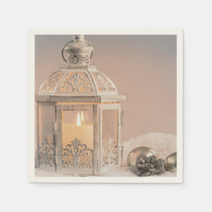 Elegant kerstballen, Lantern Servet