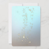 Elegant kerstballen, mousjes, kerstfeest kaart (Achterkant)