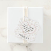 Elegant kerstbijbel Verse Messiah Roos Gold Bedankjes Labels (In situ)