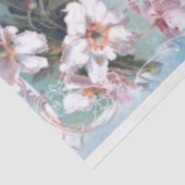 Elegant kerstblauwachtigen en ontkoppeling van muz tissuepapier (Detail)