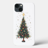 Elegant kerstboom Case-Mate iPhone case (Achterkant)