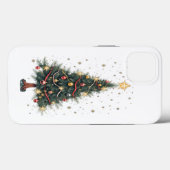 Elegant kerstboom Case-Mate iPhone case (Achterkant (horizontaal))