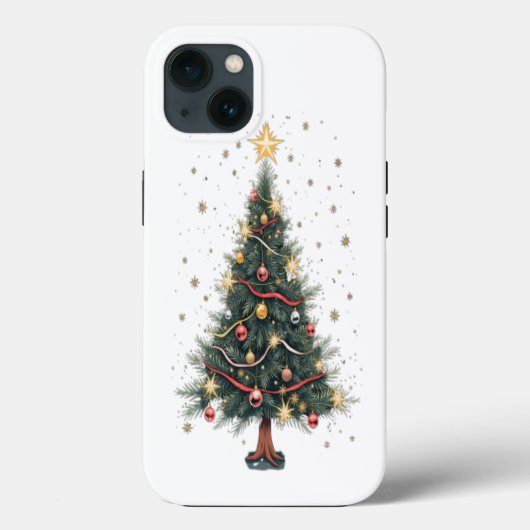 Elegant kerstboom Case-Mate iPhone case (Achterkant)