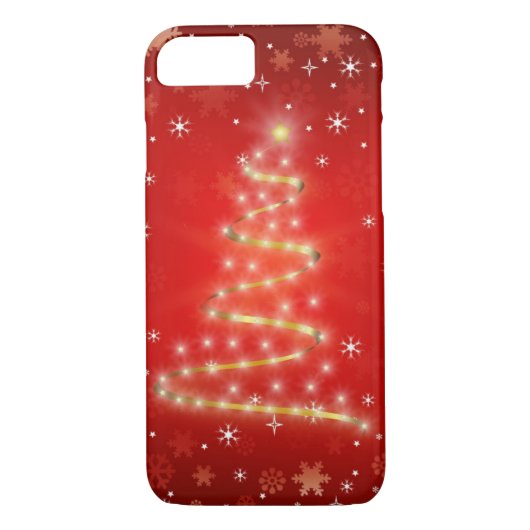 Elegant kerstboom Case-Mate iPhone case (Achterkant)