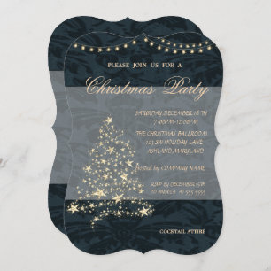 Elegant kerstboom, Damascus, kerstfeest Kaart