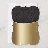 Elegant kerstboom, feestfeest kaart (Achterkant)