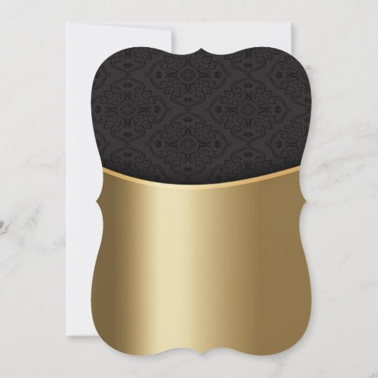 Elegant kerstboom, feestfeest kaart (Achterkant)